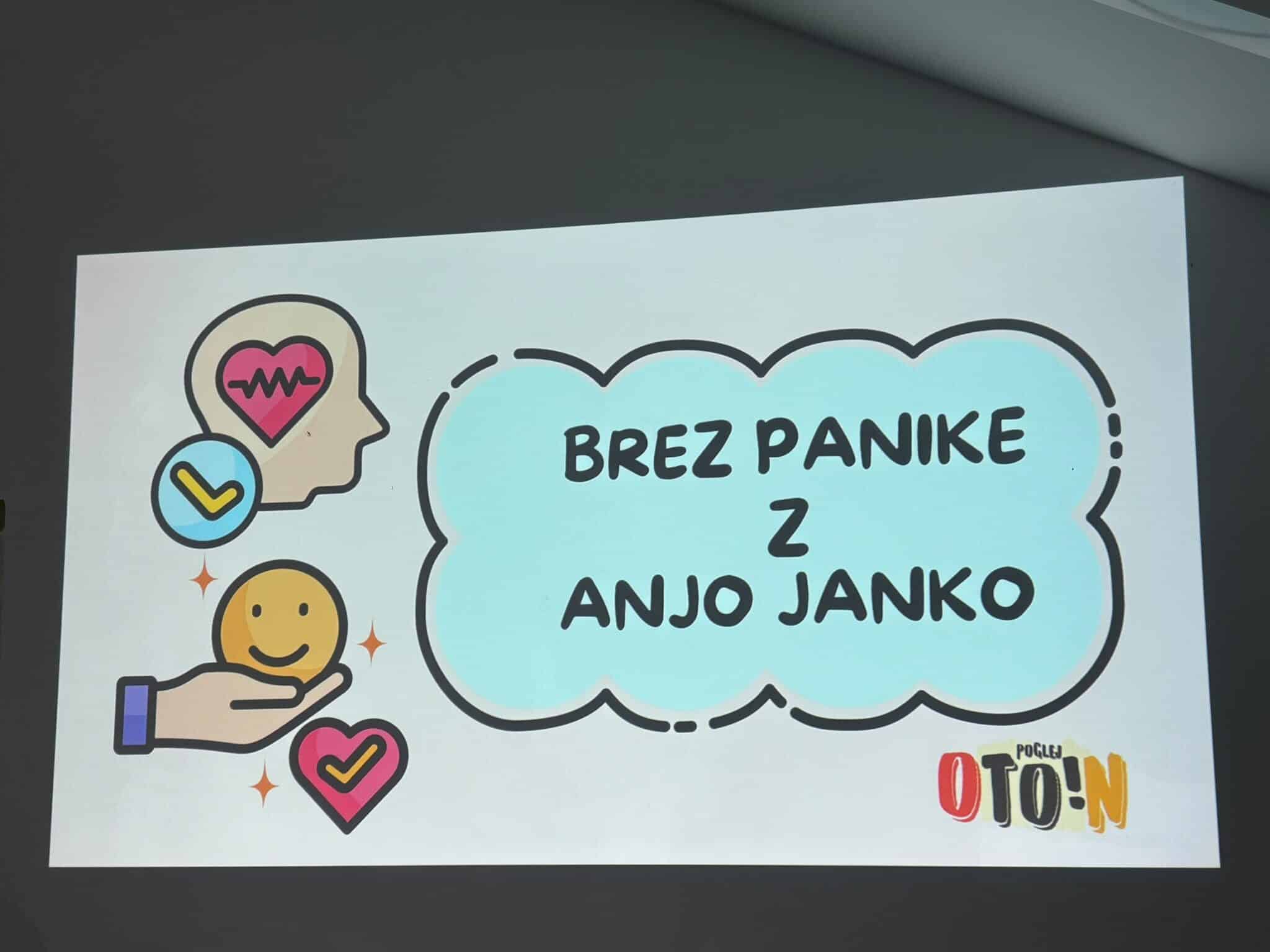 Okrogla miza Brez panike z Anjo Janko 2